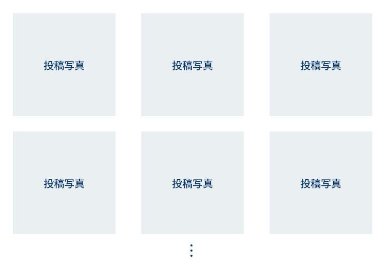 Instagram タイムライン埋め込みイメージ